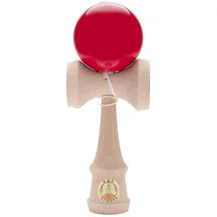 山形工房(Yamagata Koubou) けん玉 競技用けん玉 大空 日本けん玉協会認定 JKA 競技用 国産品 職人仕上げ 使いやすい 赤 チェリーレッド 1