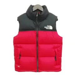 ザノースフェイス THE NORTH FACE NF0A3XEP 1996 RETRO NUPTSE VEST ヌプシ ダウン ベスト 美品 S ブラック レッド