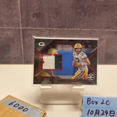 2022 Panini Limited Aaron Rodgers 12/25 Green Bay Packers Playoff Brilliance パッチ カード