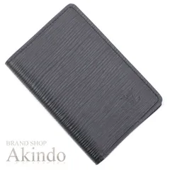 【新品・未使用】ルイヴィトン カードケース エピ レザー 本革 黒 ブラック オーガナイザー・ドゥ・ポッシュ 名刺入れ M60642 メンズ ビジネス パスケース LOUIS VUITTON 便利 ブランド 人気 プレゼント ギフト ファッション ビトン