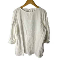 ボールジー BALLSEY トゥモローランド クリスタルコットン ギャザーブラウス シャツ ブラウス ギャザーブラウス ■FY