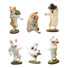 ANIMAL LIFE Dancing Dog トレーディングフィギュア 全6種セット