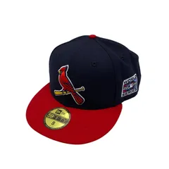 【中古品】NEW ERA ニューエラ 59FIFTY ST. LOUIS CARDINALS BB CAP セントルイス カージナルス ベースボールキャップ 2006年優勝記念 帽子 【185-250725-as-08-izu】