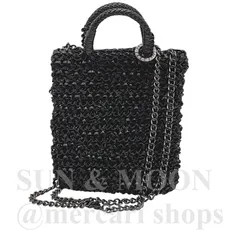 アンテプリマ ピッコリーノ ルレックス ワイヤーバッグ チェーンショルダー ミニサイズ ブラック 黒 OJ12-2