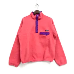 【中古品】patagonia パタゴニア USA製 SYNCHILLA シンチラ SNAP-T スナップ-T FLEECE PULLOVER フリース プルオーバー トップス 長袖 【144-250621-ya-02-izu】
