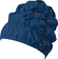 フットマーク FOOTMARK スイミング ゆったりアクアキャップエアー 水泳帽 スイムキャップ シャワーキャップ メンズ レディース 水中ウォーキング 防水 ゆったり 帽子 プール 温泉 入浴 スイム  256053 381 ネイビー