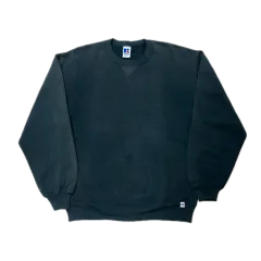 90年代 アメリカ製 ラッセル スウェットシャツ ブラック