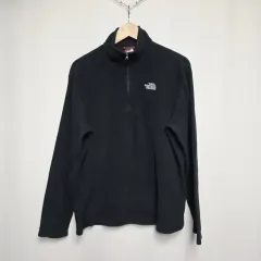 THE NORTH FACE ザノースフェイス メンズ フリース ハーフジップ 長袖Tシャツ M