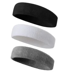 ヘッドバンド ヘアバンド 汗止め 吸汗通気 伸縮性 肌触りが柔らかい 洗顔用 スポーツ用 ランニング ダンス ヨガ ジョギング 綿 運動やアクティブシーンに最適 男女兼用