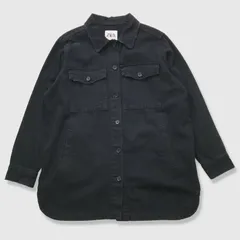 ZARA ザラ デニムシャツジャケット ロング丈 フロントポケット付き