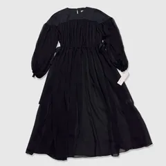 itoiro SOIR ヒトイロ ソワール ワンピース シフォン シアー ロング パフスリーブ