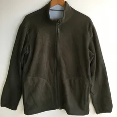 UNIQLO フリースジャケット メンズ XL カーキ 313102512120081