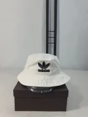 アディダス バケットハット 帽子 ウール 白