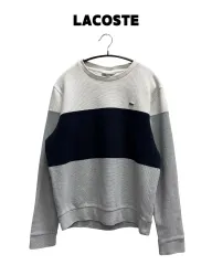 ラコステ バイカラー スウェット