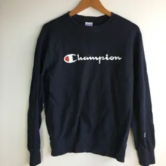 champion ロゴプリント スウェットシャツ メンズ L ブラック 4051202511290035