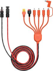 Tonton 7in1ソーラーコネクター ソーラーパネルケーブル 変換アダプター延長ケーブル