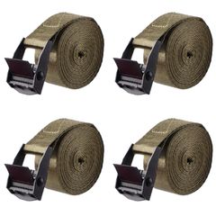 YAPJEB 荷締めベルト 荷物ベルト ラッシングベルト タイダウンベルト 1m 1.5m 2m 3m 5m 幅2.5cm 荷造りベルト 固定ベルト バンド 荷締機 自転車 バイク 荷台 締付 梱包 積載 多用途 台風地震対策