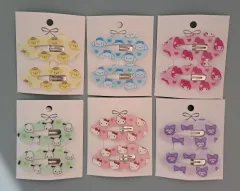 サンリオ キャラクター 雲モチーフ ヘアクリップ 12個 セット