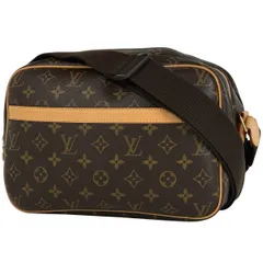 ルイ・ヴィトン Louis Vuitton リポーター PM 斜め掛け ショルダーバッグ モノグラム ブラウン M45254 レディース 【中古】