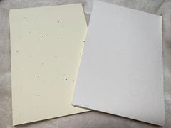 ハガキ　24枚セット（白色10枚・クリーム色模様あり14枚）