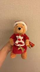ディズニー クリスマス サンタ プーさん ぬいぐるみ