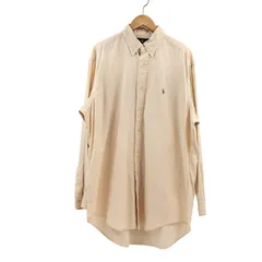 【現状渡し品】RALPH LAUREN ラルフローレン YARMOUTH 90S ヤーマス ストライプシャツ カジュアルシャツ 長袖 トップス 【146-251215-hn-09-fur】