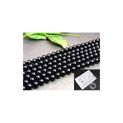 【新品】 4mm～18mm 5A モリオン 黒水晶 1連39cm 通し針、解説書、1mゴム付き 鑑別済・本物 ブラジル産 天然石 パワーストーン … (8mm g3-113A) 0