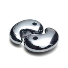 【新品】 OVER-9 テラヘルツ鉱石 古代勾玉 30mm 1個売り 公的機関にて検査済み！パワーストーン 美肌ストーン 美顔 原石 超遠赤外線 健康 お守り 0