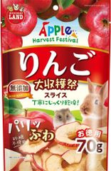 （まとめ買い） 10袋セット マルカン りんご大収穫祭 パリふわスライス 70g ML-508 ペット おやつ りんご マルカン ドライフルーツ 小動物 おやつ スライス 乾燥りんご ペット用フード ハムスター うさぎ モルモット チンチラ リス