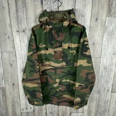 DOG HOUSE ドックハウス 迷彩 CAMO カモフラ アノラック パーカー ミリタリー ジャケット メンズ L サイズ