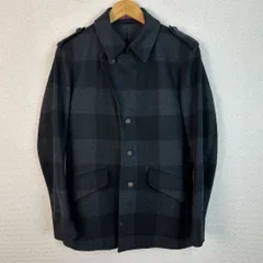PS Paul Smith ポールスミス ウール ジャケット チェック柄 ブラック Mサイズ メンズ 古着 モード クラシック