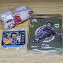 まとめ売り)無限挑戦ポップアップパク・ミョンス セット グリップトックマグネット クッションキーホルダー