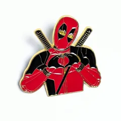 送料無料！ ★ピンズ PINS★ピンバッジ 【 Deadpool ( デッドプール ) 】  X-MEN / MARVEL  〚アメリカン雑貨 アメトイ〛のサムネイル