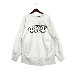 【現状渡し品】Champion チャンピオン REVERSE WEAVE リバースウィーブ USA製 刺繡タグ  WAPPEN CREWNECK SWEATSHIRT スウェットシャツ トレーナー トップス  【146-250507-ya-01-izu】