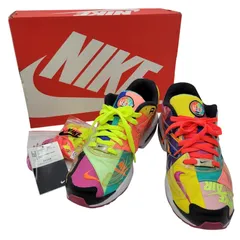 【中古品】NIKE ナイキ × ATMOS アトモス AIR MAX2 LIGHT QS CJ6200-001 エア マックス 2 ライト QS スニーカー シューズ 靴 サイズ：28cm メンズ 【160-250420-as-12-izu】