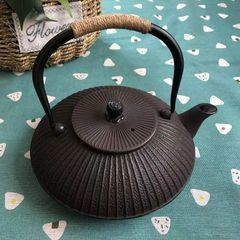 新品 大人気 高品質 鉄急須 伝統模様 鉄急須 鉄瓶 鉄器 IH 対応 鉄やかん 鉄分補給 蓄熱性に優 【1.2L】