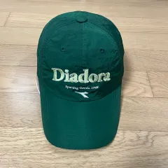 F / ディアドラヘリテージ ナイロン グリーン ベースボールキャップ 帽子