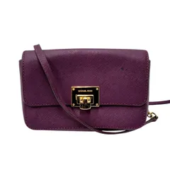 【現状渡し品】Michael Kors マイケルコース 2WAY CHAIN SHOULDER BAG 35H7GT4C6L チェーン ショルダーバッグ カバン 鞄 カラー：パープル レディース 【188-250205-as-45-izu】