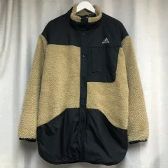 アディダス フリーザー ボア フリース ジップアップ ジャケット (XL)