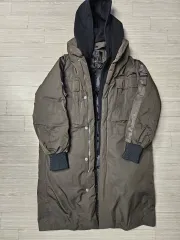 正規品 TIME マウンテンパーカー グース ダウンジャケット ロング丈 XLサイズ 105-110号 オススメ (送料 無料)