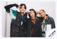 【中古】生写真(STARTO) Aぇ! group/末澤誠也・草間リチャード敬太・佐野晶哉/横型・上半身/シングル「Gotta Be」MV＆ジャケ写オフショット/公式生写真