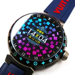 【動作保証&付属品完備】 AB（極美品）ルイヴィトン タンブールホライゾンV3 アップライト マットブラック 黒