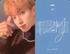 【中古】コレクションカード(男性) 77[NORMAL]：77：SEVENTEEN/DK(ドギョム)/NORMAL/「2021 SEVENTEEN ONLINE CONCERT ＜IN-COMPLETE＞」トレーディングカード
