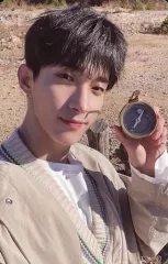 【中古】コレクションカード(男性) SEVENTEEN/DK(ドギョム)/裏面茶/CD「Face the Sun」(ep.4 Path)封入特典フォトカード