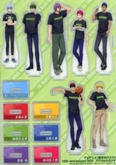 【中古】アクリルスタンド・アクリルパネル [単品] 集合 アクリルスタンド(7個セット) 「TVアニメ 黒子のバスケ 10th Anniversary BOX」 同梱品