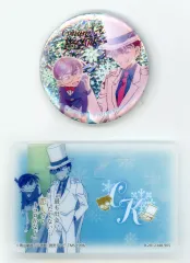 【中古】バッジ・ビンズ 【シークレット01】江戸川コナン＆怪盗キッド 「名探偵コナン 彩光キラキラカンバッジコレクション Vol.2」