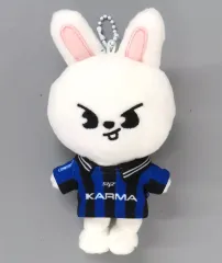 【中古】ぬいぐるみマスコット・ぬいぐるみバッジ [単品] リノ(Stray Kids) SKZOO キーリング Leebit 「KARMA SKZOO VER.」 同梱品