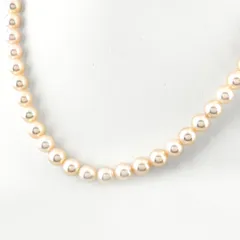 タサキ TASAKI パール デザインネックレス シルバー 真珠 silver ネックレス SV パール レディース 【中古】