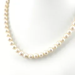 タサキ TASAKI パール デザインネックレス シルバー 真珠 silver ネックレス SV パール レディース 【中古】