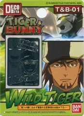 【中古】モバイル雑貨 ワイルドタイガー デコメタ 「TIGER＆BUNNY」